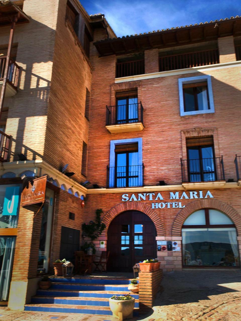 Hotel Santa Maria De Alquézar Esterno foto