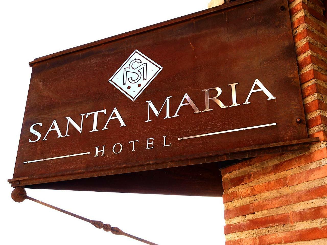 Hotel Santa Maria De Alquézar Esterno foto